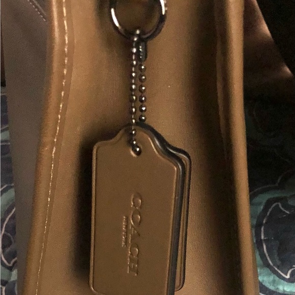 Authentic Limited Edition 75th Anniversary COACH saddle bag 9170 in Dark Fatigue - Picture 4 of 16